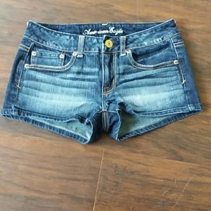 American eagle denim shorts